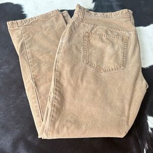 Men's Eddie Bauer fleece lined khaki pants